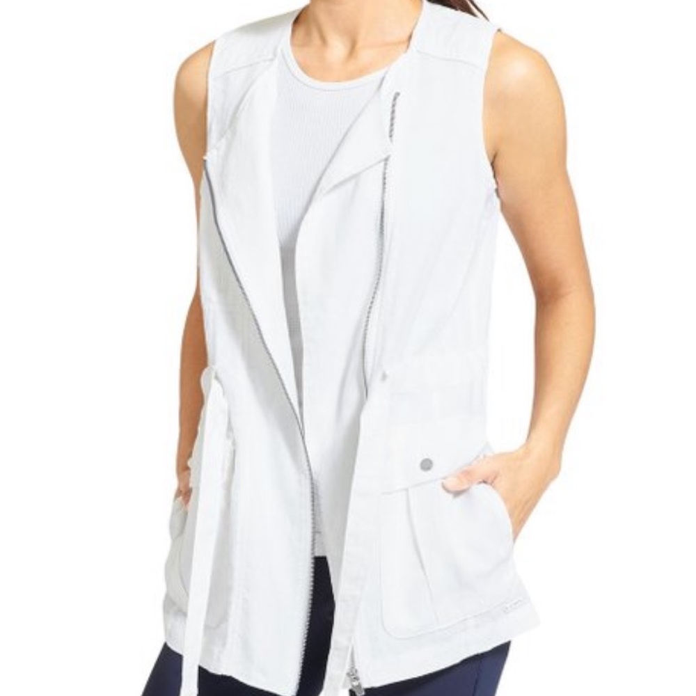 NWT Athleta L WANDERBOUT VEST-BRWH